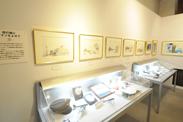 おおば比呂司記念室画像